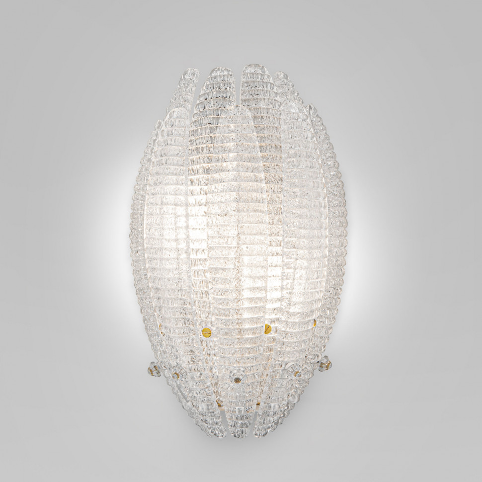 Бра с фактурным стеклом 101015 фото 1 &mdash; Multielectrika