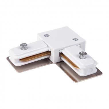 Коннектор угловой для однофазного шинопровода белый TRC-1-1-L-WH — Multielectrika