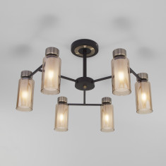 Потолочная люстра в стиле лофт 70115/6 черный &mdash; Multielectrika