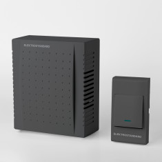 Звонок электромеханический 1M IP44 DBQ26M WM черный &mdash; Multielectrika