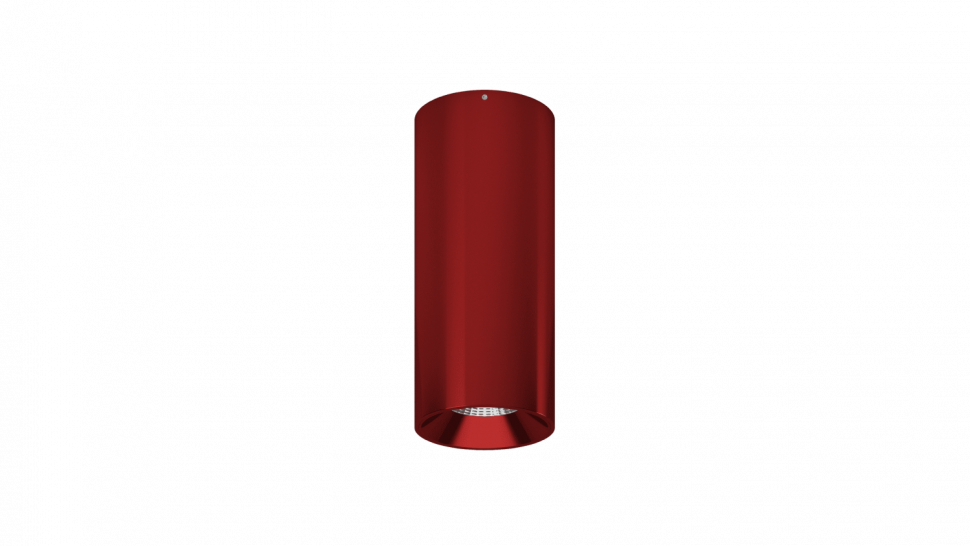 VL-BASE-RD-WW База светильника VILLY, накладной 3000К Теплый белый, 15Вт, Красный фото 1 — Multielectrika