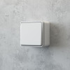 Выключатель одноклавишный влагозащищенный Gallant белый W5010201 фото 4 &mdash; Multielectrika