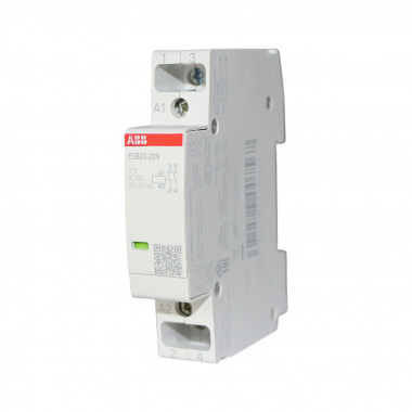 Контактор ESB20-20N-14 модульный (20А АС-1, 2НО), катушка 12В AC/DC 1SBE121111R1420 &mdash; Multielectrika