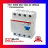 УЗО ABB F204 AC-25/0,1 тип AC 25A 100mA 2CSF204001R2250