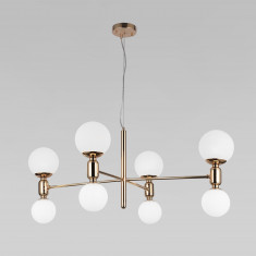 Подвесная люстра с плафонами 30182/8 золото &mdash; Multielectrika