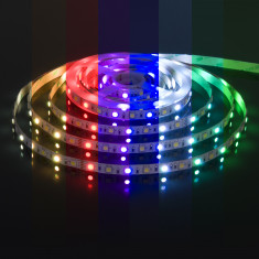 Светодиодная лента 24 В 14,4 Вт/м 60 Led/м 5050+5050 IP20, MIX RGB/холодный белый, 5 м Лента светодиодная 24V 14,4W 60Led 5050+5050 IP20 MIX RGB/холодный белый, 5м &mdash; Multielectrika