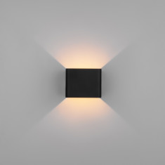 Corudo LED чёрный Настенный светодиодный светильник MRL LED 1060 чёрный &mdash; Multielectrika