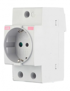 Розетка модульная щитовая ABB M1173 до 16А 2CSM110000R0701 &mdash; Multielectrika