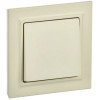 Выключатель одноклавишный 10А в сборе IEK Brite ВСР10-1-0-БрКр бежевый фото 1 — Multielectrika