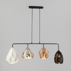 Умный подвесной светильник 50090/4 черный &mdash; Multielectrika