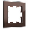 Рамка на 1 пост IEK Brite РУ-1-2-БрТБ стекло темная бронза фото 1 — Multielectrika