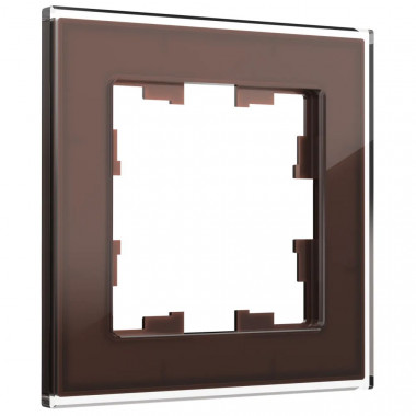 Рамка на 1 пост IEK Brite РУ-1-2-БрТБ стекло темная бронза — Multielectrika