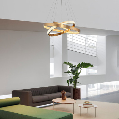 Умный подвесной светильник 90276/3 медный — Multielectrika