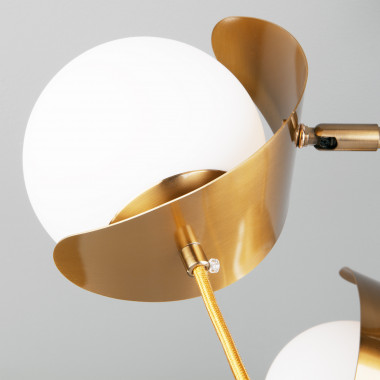 Потолочная люстра со стеклянными плафонами 70110/6 черный — Multielectrika