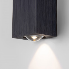 Настенный светодиодный светильник Petite LED 40110/LED черный &mdash; Multielectrika