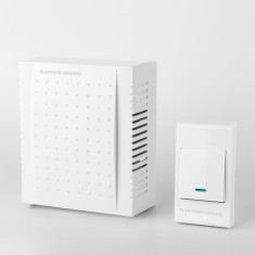Звонок электромеханический 1M IP44 DBQ26M WM белый &mdash; Multielectrika