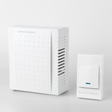 Звонок электромеханический 1M IP44 DBQ26M WM белый &mdash; Multielectrika