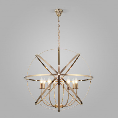 Подвесная люстра 60139/8 золото — Multielectrika