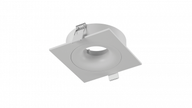 Корпус светильника встраиваемый, серия COMBO 2, квадратный, белый, COMBO-2S1-WH — Multielectrika