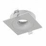Корпус светильника встраиваемый, серия COMBO 2, квадратный, белый, COMBO-2S1-WH