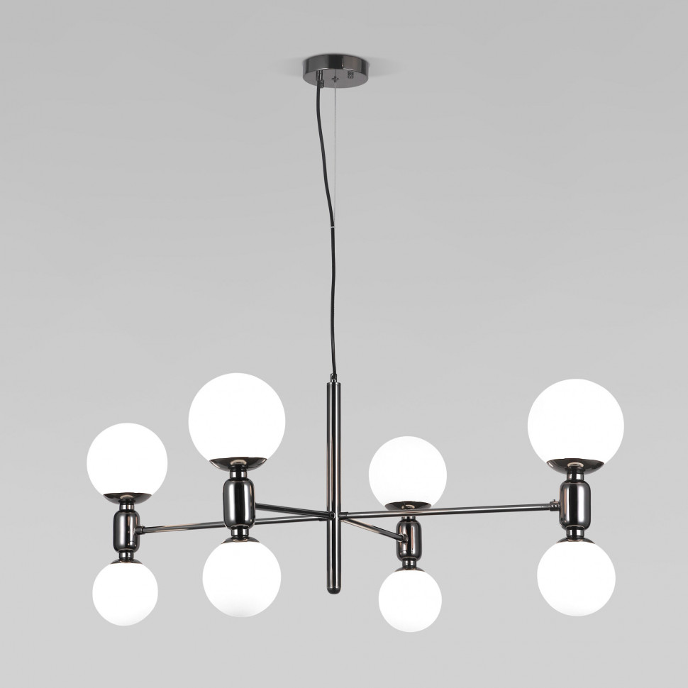 Подвесная люстра 30182/8 черный жемчуг фото 1 — Multielectrika