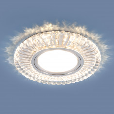 Встраиваемый точечный светильник со светодиодной подсветкой 2239 MR16 CL прозрачный &mdash; Multielectrika