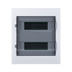 Корпус встраиваемый Systeme Electric City9 Box с прозрачной дверцей 2ряд/24мод &mdash; Multielectrika