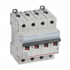 Автоматический выключатель DX-E 6000 - 6 кА - тип характеристики C - 4П - 230/400 В~ - 16 А - 4 модуля &mdash; Multielectrika