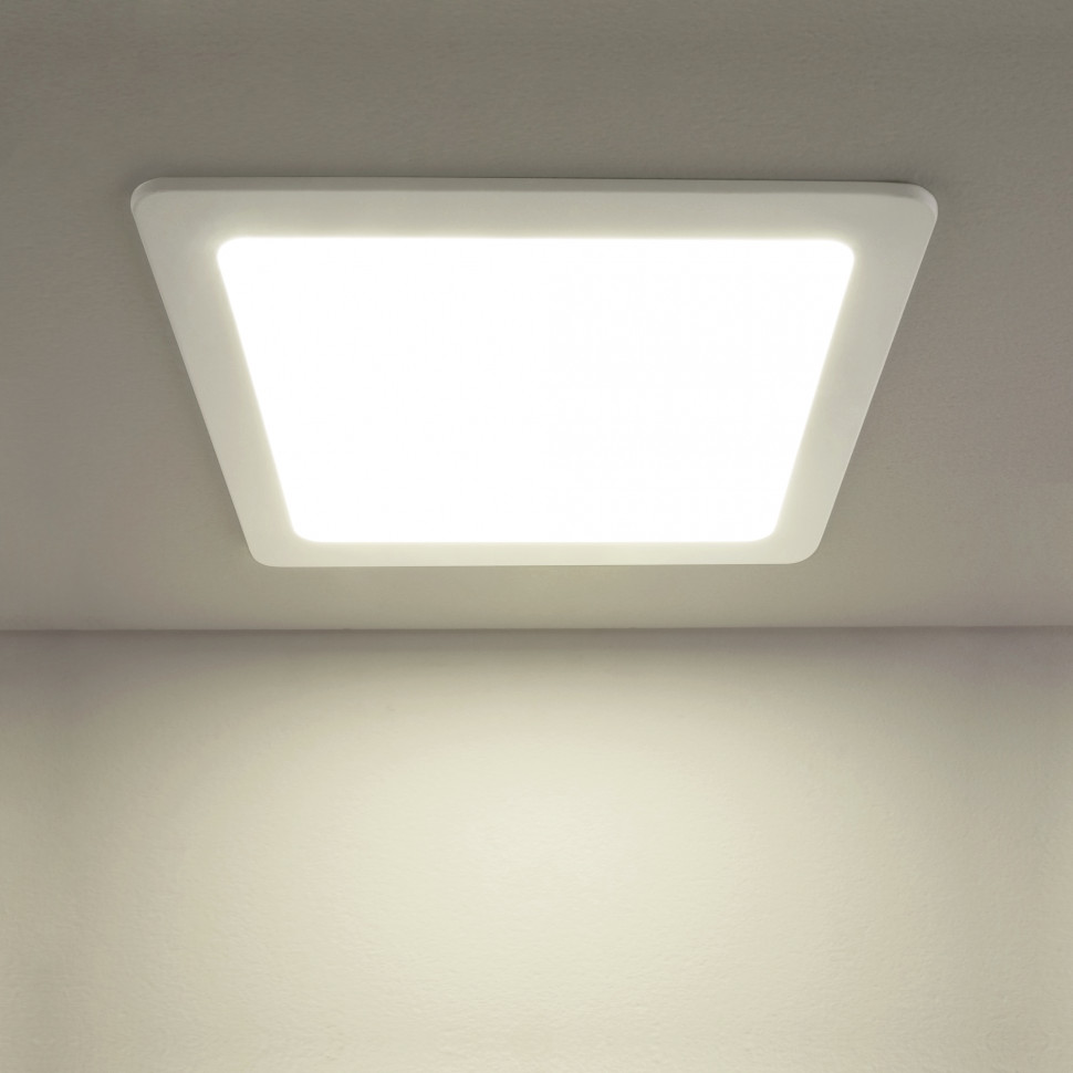 Встраиваемый точечный светодиодный светильник DLS003 24W 4200K фото 1 — Multielectrika