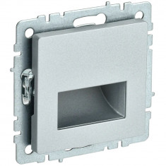 Подсветка светодиодная встраиваемая IEK Brite ПЛ20-БрА алюминий &mdash; Multielectrika