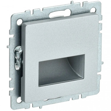 Подсветка светодиодная встраиваемая IEK Brite ПЛ20-БрА алюминий — Multielectrika