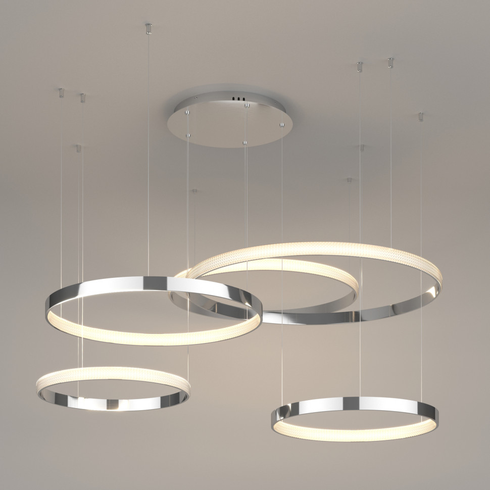 Умный подвесной светильник 90275/5 хром фото 1 — Multielectrika