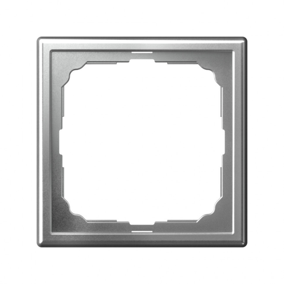 Рамка на 1 пост Systeme Electric ArtGallery алюминий фото 1 — Multielectrika