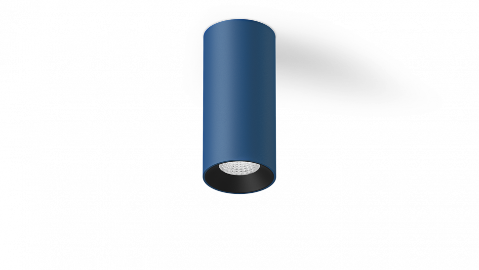 VL-BASE-BU-WW База светильника VILLY, накладной 3000К Теплый белый, 15Вт, Синий фото 1 — Multielectrika