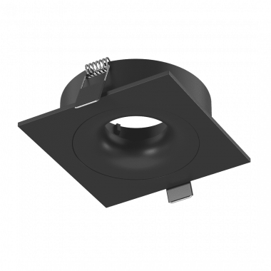 Корпус светильника встраиваемый, серия COMBO 2, квадратный, черный, COMBO-2S1-BL — Multielectrika