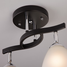 Потолочный светильник 9612/2 хром / венге &mdash; Multielectrika