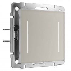 Умный сенсорный выключатель двухклавишный (дымчатый) W4523641 &mdash; Multielectrika