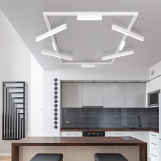 Трековый светодиодный светильник для однофазного шинопровода X-Line 10W 4200K белый матовый X-Line белый матовый 10W 4200K (LTB53) однофазный &mdash; Multielectrika