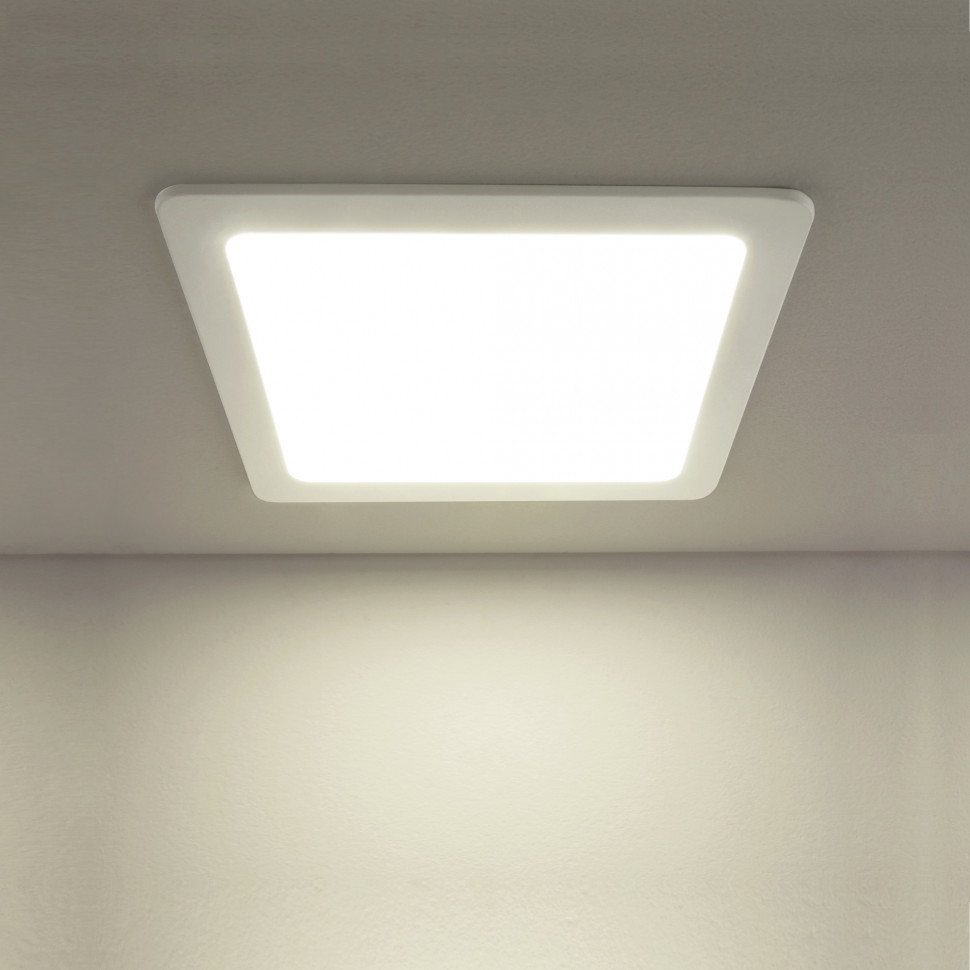 Встраиваемый точечный светодиодный светильник DLS003 18W 4200K фото 1 — Multielectrika