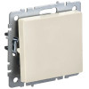 Выключатель одноклавишный проходной 10А IEK Brite ВС10-1-6-БрКр бежевый фото 1 — Multielectrika