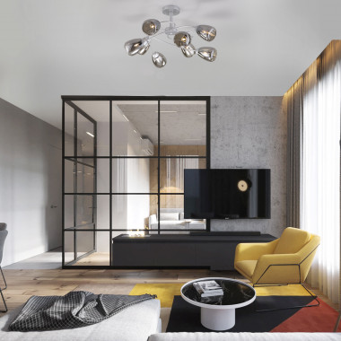 Потолочная люстра со стеклянными плафонами 30168/8 матовое серебро — Multielectrika