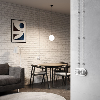 Изоляторы 100 шт белый матовый Vintage W6433401 &mdash; Multielectrika