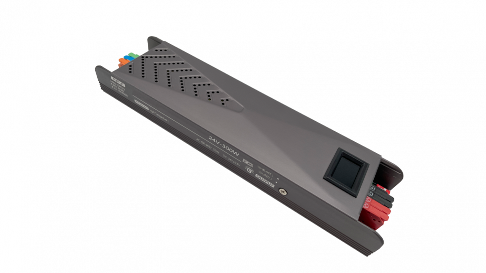 Блок питания Evolution с экраном, 300Вт, 24В, IP20, 5 лет гарантия, EV-300-24 фото 1 — Multielectrika