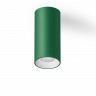 VL-BASE-GE-WW База светильника VILLY, накладной 3000К Теплый белый, 15Вт, Зеленый