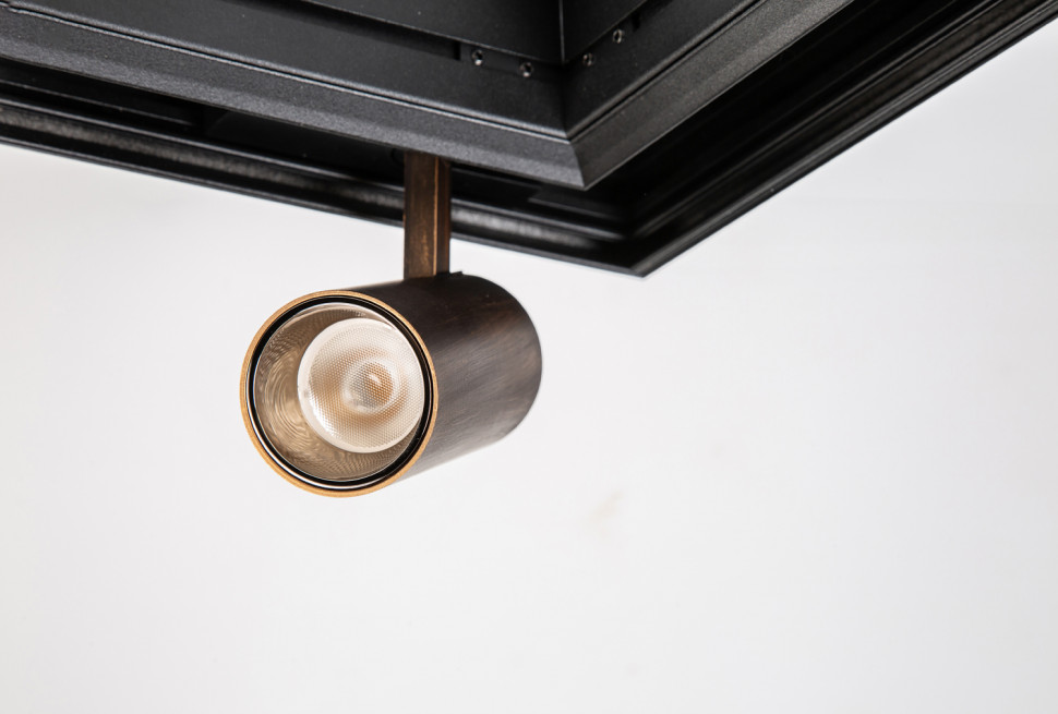 Трековый светильник 10Вт, латунь, нейтральный 4000К SY-601201-BR-10-36-NW фото 1 — Multielectrika