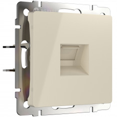 Телефонная розетка RJ-11 (слоновая кость) W1182003 &mdash; Multielectrika