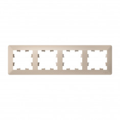 Рамка на 4 поста Systeme Electric AtlasDesign Air песочный &mdash; Multielectrika