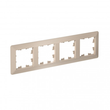 Рамка на 4 поста Systeme Electric AtlasDesign Air песочный — Multielectrika