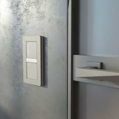 Умный сенсорный выключатель одноклавишный (дымчатый) W4513641 &mdash; Multielectrika