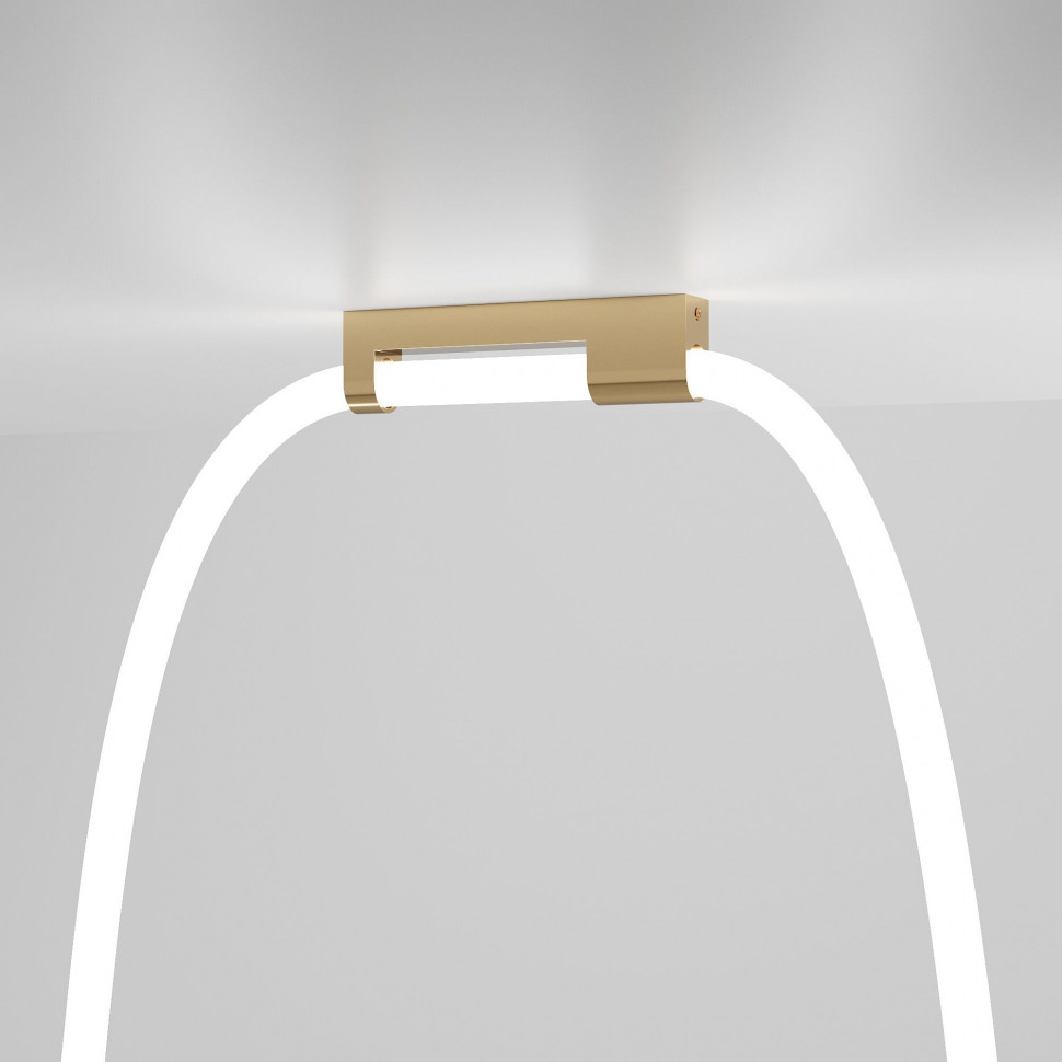 Накладные крепления для круглого гибкого неона Full light черный FL 28161 фото 1 — Multielectrika